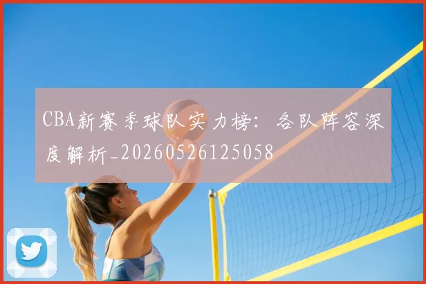 CBA新赛季球队实力榜:各队阵容深度解析_20260526125058